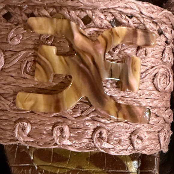 🔥 Sam Edelman Backer Raffia Sandal 7.5 - Picture 2 of 6